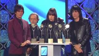 Ramones Accept Rock and Roll Hall of Fame Awards [upl. by Ronel966]