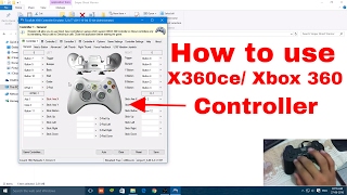 How to Use X360cexbox360 controller emulator [upl. by Ahsiral]