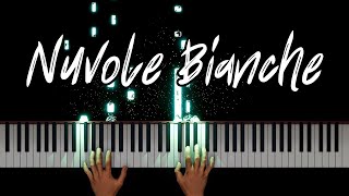 Ludovico Einaudi  Nuvole Bianche Piano Tutorial [upl. by Eyanaj]