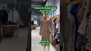 Thalassa the fashion studio western Top  Long Top  western dress offer [upl. by Boj]