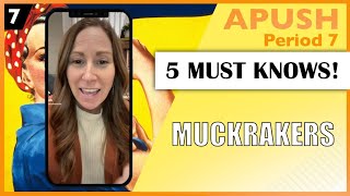 5 Must Know Muckrakers [upl. by Anissa]