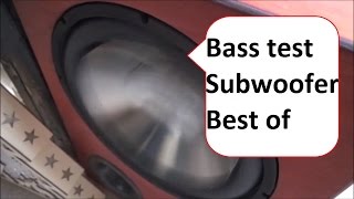 Bass Test Subwoofer extreme Bass auf meiner Anlage  Decaf White Clouds Bass i love you [upl. by Searby968]