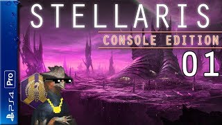 Lets Play Stellaris Console Edition  PS4 Pro Gameplay Episode 1  The Pompous Avian Snoots PJ [upl. by Brandyn777]