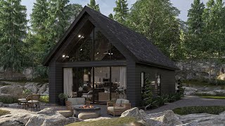 Modern Tiny House Plan  ADU  Durango [upl. by Ammeg]