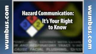 Hazard Communication Video MSDS Safety [upl. by Akehsyt367]