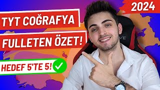 2024 TYT COĞRAFYA FULLETEN SON TEKRAR 🔥 Bunları Bilmeden Sınava Girme  yks tyt [upl. by Henka]