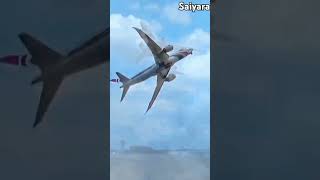 Biman flying in the sky  reelsvideo cutebaby flying plane [upl. by Llednik287]