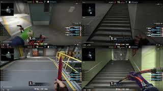 Astralis vs G2 vs the C4  Quad view of G2 players [upl. by Cathe198]