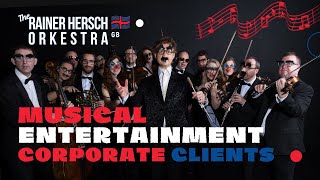 Rainer Hersch Orkestra  Musical Entertainment for Corporate Clients [upl. by Eizeerb]