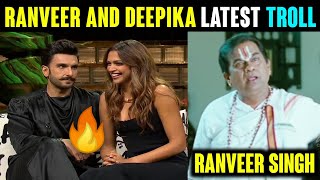 Koffee With Karan Deepika And Ranveer Troll  Ranveer Singh  Deepika  Telugu Trolls [upl. by Nnyre]