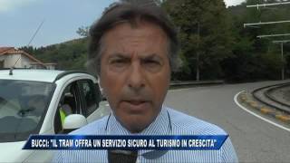 17082016  BUCCI IL TRAM OFFRA UN SERVIZIO SICURO AL TURISMO IN CRESCITA [upl. by Rutherfurd883]