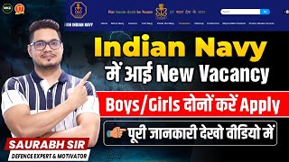 Indian Navy SSC Officer Recruitment 2024  Indian Navy SSC Officer Recruitment 2025  NAVY SSC  MKC [upl. by Razaele]