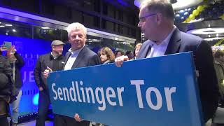 Eröffnung Sendlinger Tor Zwischengeschoss mit Dieter Reiter und Ingo Wortmann  MVG Chef 12122023 [upl. by Bevis]