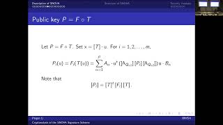 Cryptanalysis of the SNOVA signature scheme [upl. by Kalvin]