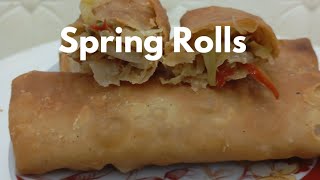 How to make Spring Rolls springrolls springrollrecipe [upl. by Ignaz]