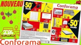 Nouveau catalogue 💥 CONFORAMA conforama du 2606 au 2307 2024 France 🇨🇵 [upl. by Jamilla]