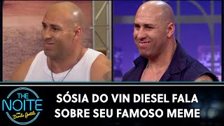 Sósia do Vin Diesel fala sobre seu famoso meme  The Noite 070720 [upl. by Phia183]