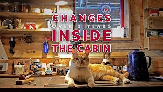 Changes inside the cabin over 3 years [upl. by Waki]