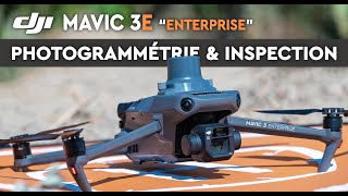 DJI MAVIC 3E RTK  PHOTOGRAMMÉTRIE PAR DRONE et INSPECTION [upl. by Flavian]