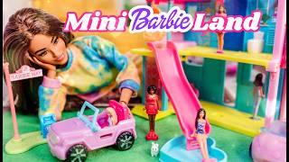 NEW Mini BarbieLand  Are They A Good Size Doll For Barbie Better Than Mini Bratz [upl. by Lucais]