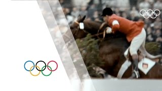 Equestrian  Pierre Jonquères dOriola  Highlights  Tokyo 1964 Olympics [upl. by Rothenberg566]