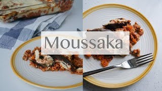 La mejor receta de MOUSSAKA RECETA SANA VEGETARIANA [upl. by Annaegroeg]