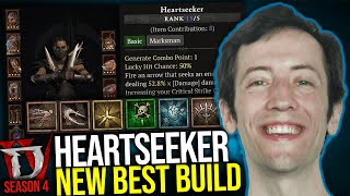 Diablo 4  Heartseeker Guide New Best Rogue Build [upl. by Yesnikcm972]