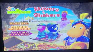 the backyardigans movers and shakers 2007 dvd menu walkthrough [upl. by Lenwood]