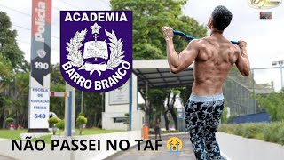 Teste de Aptidão Física TAF do BARRO BRANCO  Guilherme Campos [upl. by Llerrod]