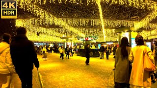 福岡市の天神地下街を歩く4kHDR japan walking tour Tenjin Underground Mall in Fukuoka City [upl. by Ragde]