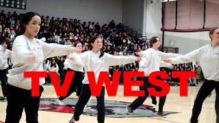 TV West  Fosss Corner Winter Sports Assembly PITH Spirit Bowl Themes Senior Highlight [upl. by Alroy]