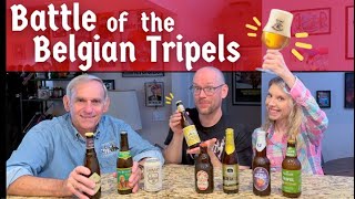 Blind Tasting 8 Belgian Tripel Beers [upl. by Dougald]