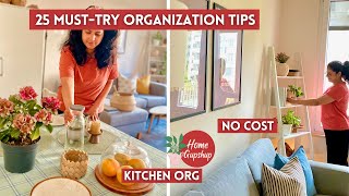 25 MustTry Home Organization Hacks to Maximize Your Time and Space  Home Gupshup [upl. by Margy]