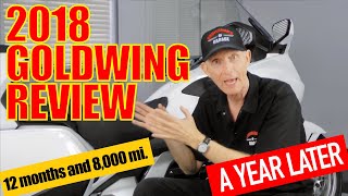 2018 Honda Goldwing LongTerm Review [upl. by Xanthus]