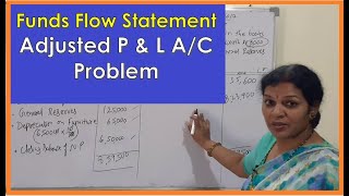 5 quotAdjusted Pamp L Accountquot Practical Problem in Funds Flow Statement [upl. by Pros]