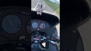 honda deauville 650 modify exhaust brutal sound [upl. by Epilef373]