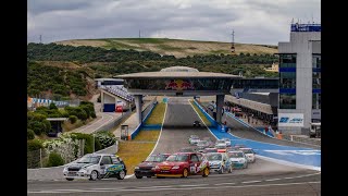 Tony Albacete Carrera 1 JEREZ Copa Saxo 2022 [upl. by Neddie]