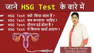 Hysterosalpingography HSG Test  Importance Cost Pain  नलो की जाँच कब और कैसे की जाती है [upl. by Matthiew]