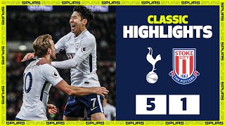 Spurs hit festive FIVE at Wembley  CLASSIC HIGHLIGHTS  Spurs 51 Stoke City [upl. by Dalila889]