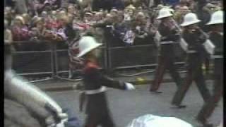 FALKLANDS CONFLICT  12th OCTOBER 1982  CITY OF LONDON SALUTES THE TASK FORCE [upl. by Akemeuwkuhc]