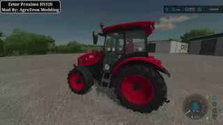 Zetor Proxima HS120  Mod  Sound and Looks  Farming Simulator 22 [upl. by Peers]