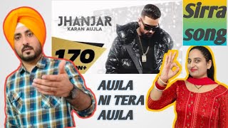 Jhanjar Full Video Karan Aujla  Desi Crew  Latest Punjabi Songs 2024  REACTION VIDEO [upl. by Wixted]