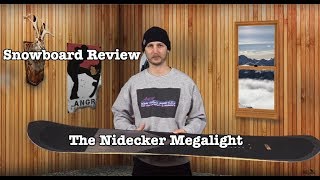 The Nidecker Megalight Snowboard Review [upl. by Leinad]