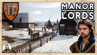 Manor Lords Gameplay  Episode 2  Rapid Expansion amp Building Our First Manor [upl. by Aneeres166]