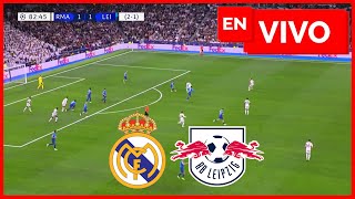 🔴 REAL MADRID 1  1 LEIPZIG EN VIVO Y EN DIRECTO 🏆 OCTAVOS DE FINAL  UEFA CHAMPIONS LEAGUE 🔴 [upl. by Neehsuan]