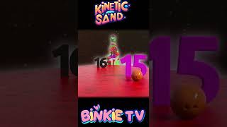 🔢 Count to 100 in Space Kinetic Sand Bowling Adventure 🚀 kineticsand kineticsandplay [upl. by Friedrich321]