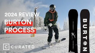 2024 Burton Process Snowboard Review  Curated [upl. by Akiam905]