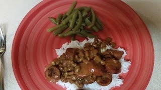 Kielbasa with Baked Beans [upl. by Annhoj]