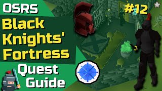 OSRS Black Knights Fortress  F2P Quest Guide OSRS Ironman Friendly [upl. by Masson]