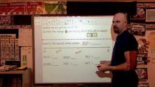 Rounding decimals to the nearest whole number [upl. by Unhsiv]